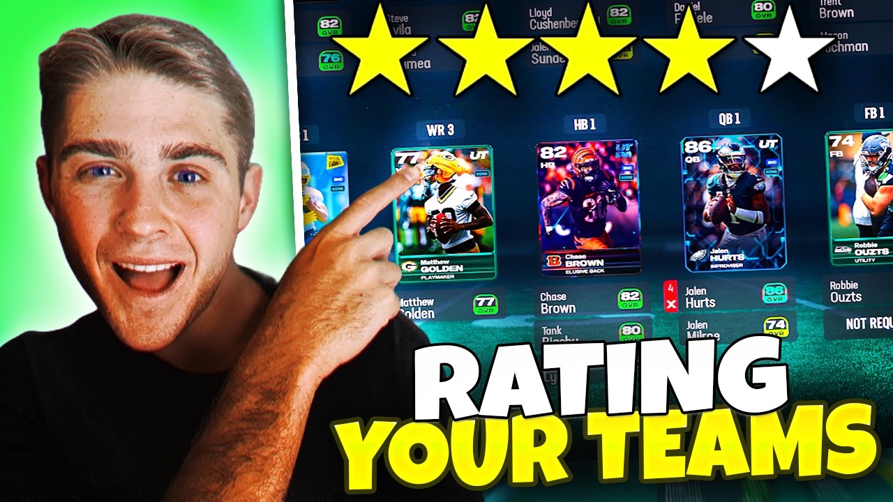 Как подстроить команды под подписчиков в Madden 26 Ultimate Team | Я оцениваю ваши команды: Эпизо...