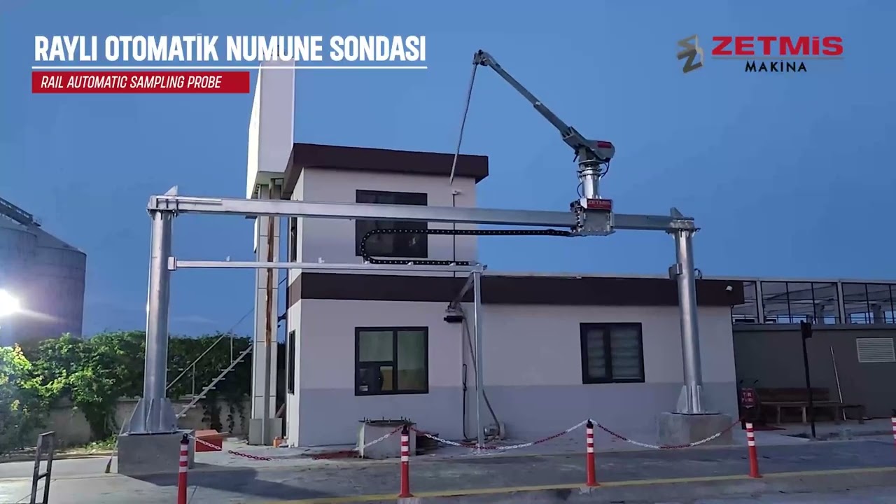 Raylı Otomatik Numune Alma Sondası | Rail Automatic Sampling Probe
