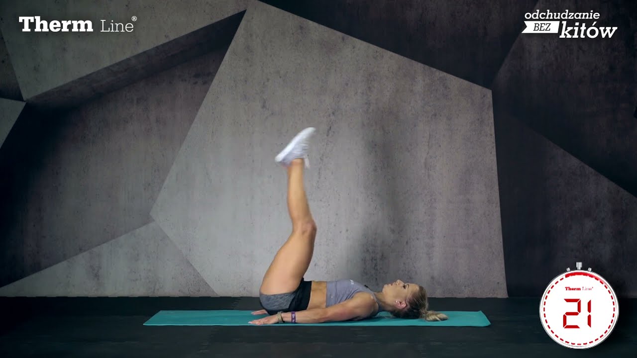 Trening mięśni brzucha - Turbo ABS na płaski brzuch - Kasia Dziurska