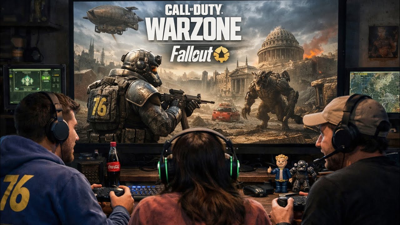 playing in the brand new Fallout x warzone season