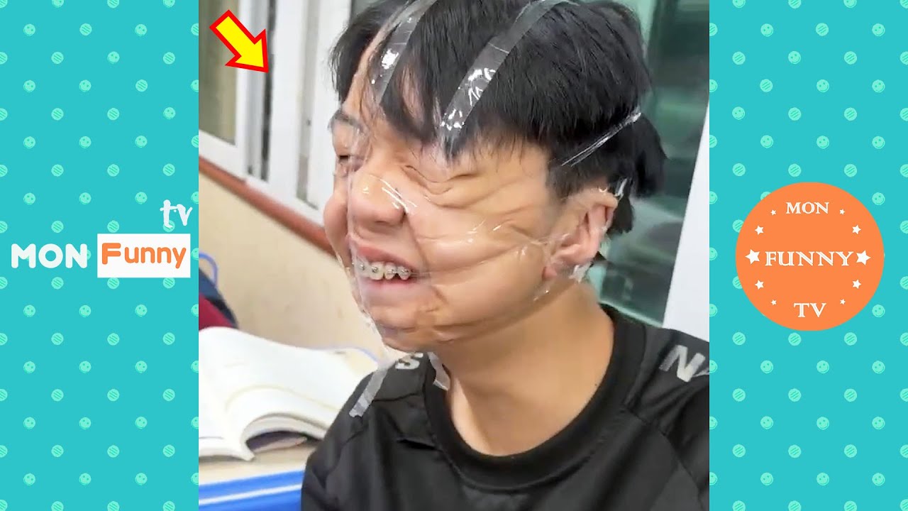 فيديو مضحك ومضحك حياة الناس #64 😂 حاول ألا تضحك مقاطع فيديو مضحكة 2024