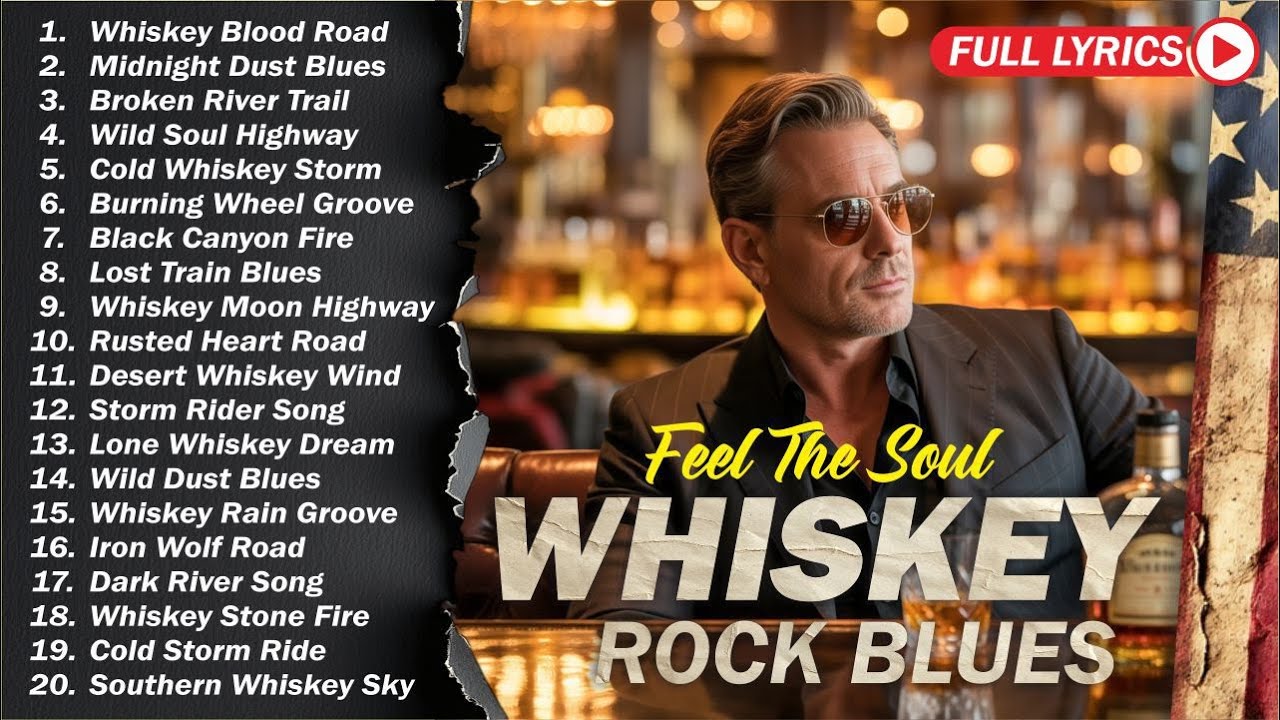Best Of Slow Blues 2025 | Whiskey Nights & Soulful Electric Guitar Ballads