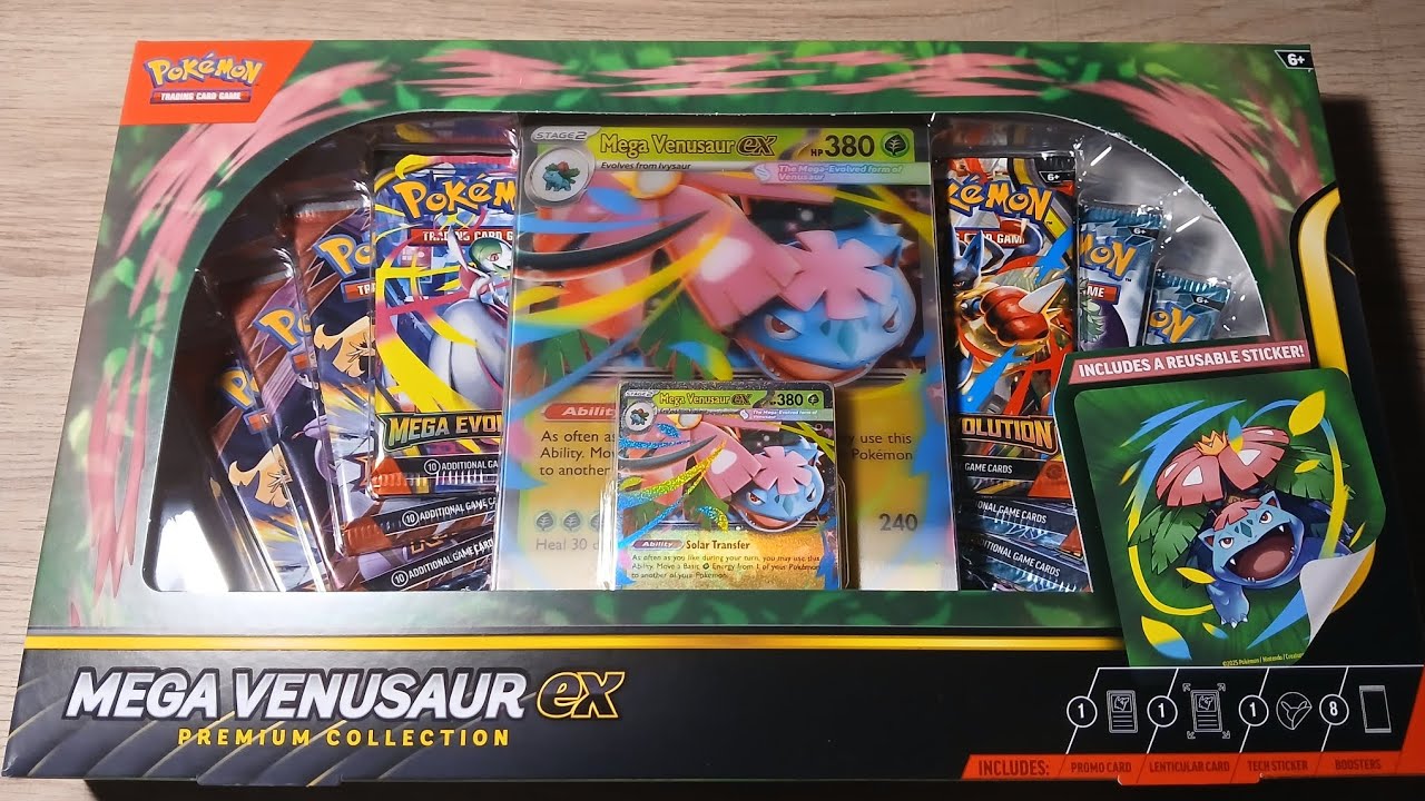 Pokémon Mega Venusaur EX: Открытие