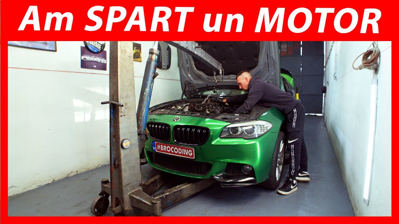 Am SPART un MOTOR la BMW F10 !?!? N47 - BROCODING | 4K