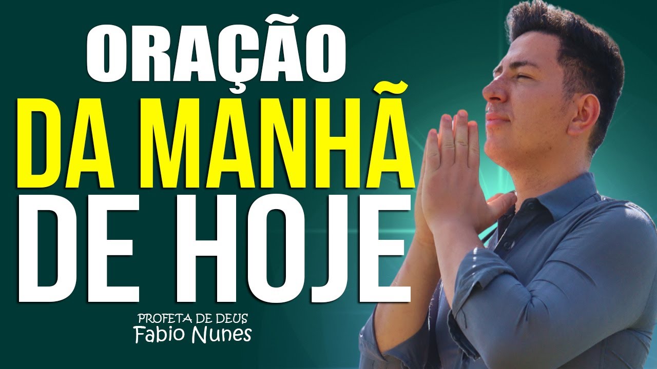ORAÇÃO FORTE DA MANHÃ - 07/05 -Confia em Jesus ele vai te fortalecer! 🙏🏼