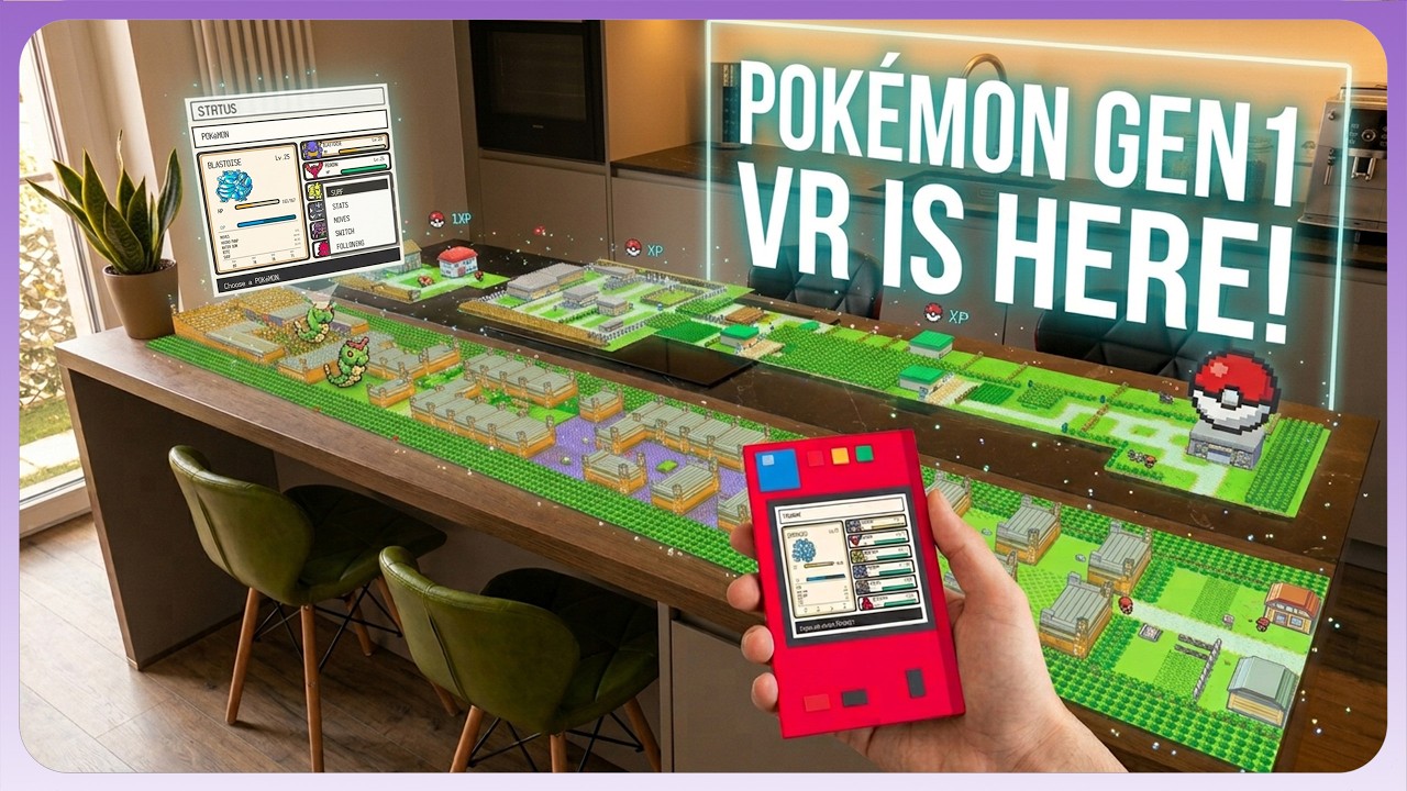 I Turned Pok&eacute;mon Blue Into a Full VR Game! (Quick Guide Setup)