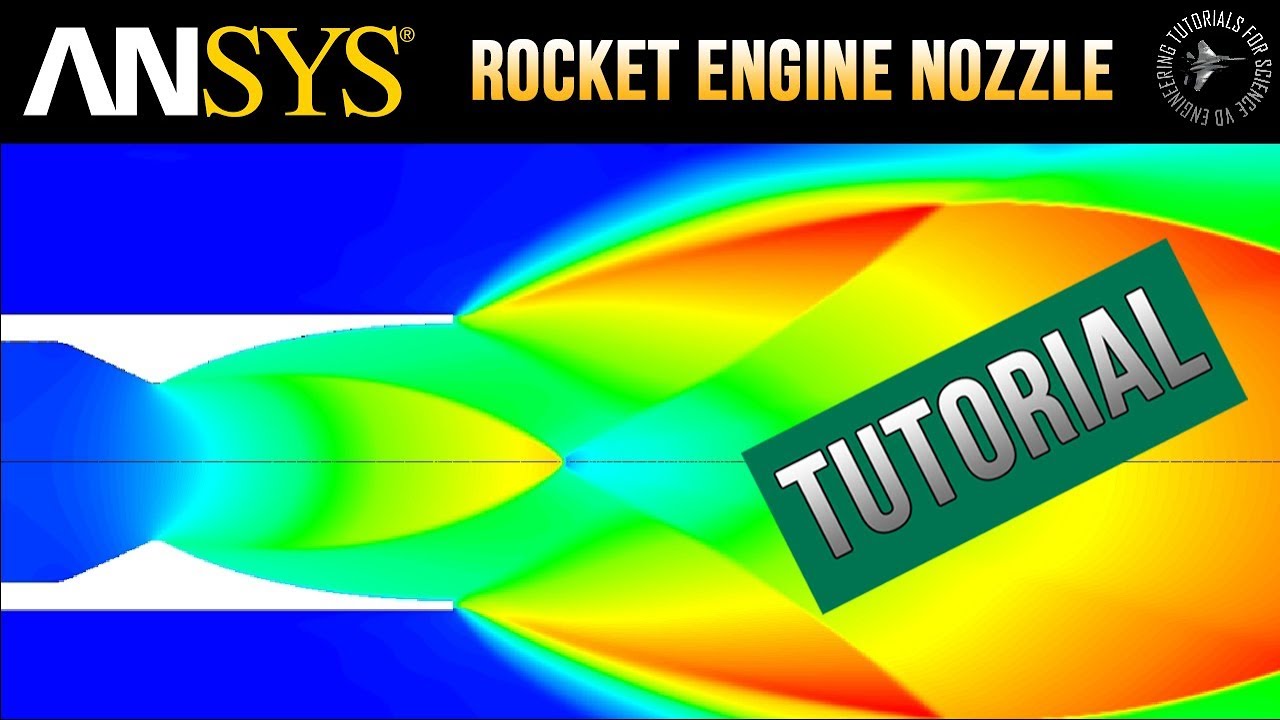 ANSYS Fluent: Rocket Engine Nozzle (With Exhaust Plume) - Detailed & Accurate CFD Tutorial