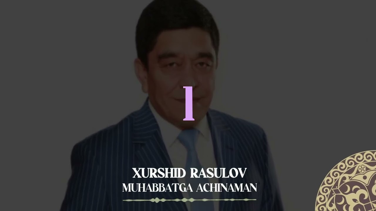 Xurshid Rasulov - Muhabbatga achinaman | Milliy Karaoke