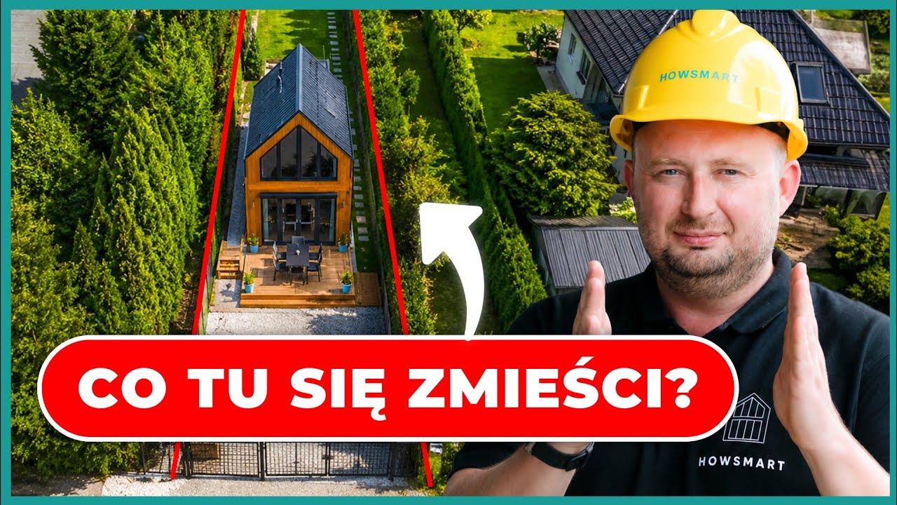 DOM NA WĄSKĄ DZIAŁKĘ W KT&Oacute;RYM ZAMIESZKASZ CAŁY ROK BEZ NIESPODZIANEK! | MEZZANINE SMART | HowSmart