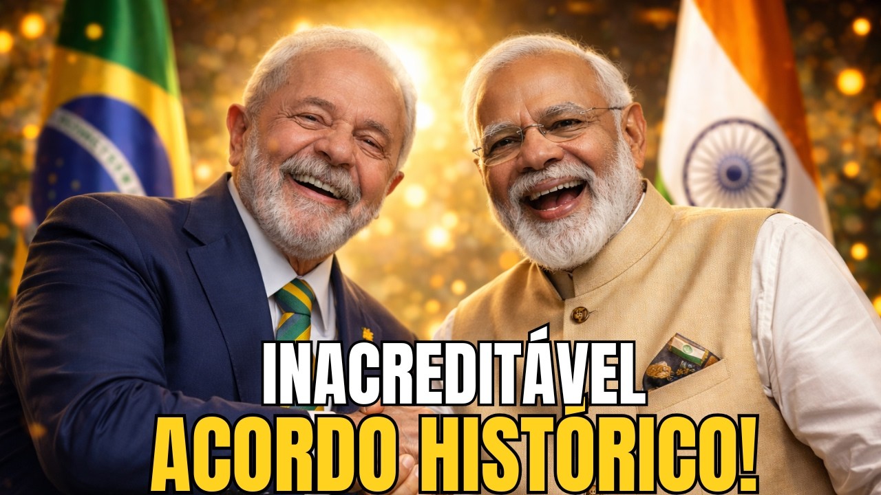 ALERTA: Acordo Brasil-Índia vai EXPLODIR 5 setores (quem ficar de fora vai se ARREPENDER)”