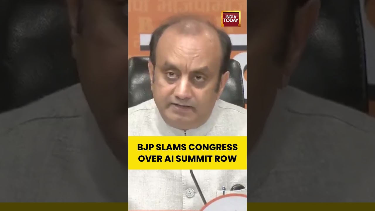 BJP MP Trivedi Targets Congress for Protest Inside India AI Summit, Calls Behaviour Condemnable #bjp