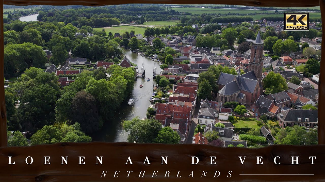 Loenen aan de Vecht ● Netherlands 🇳🇱 【4K】 Aerial Cinematic Drone
