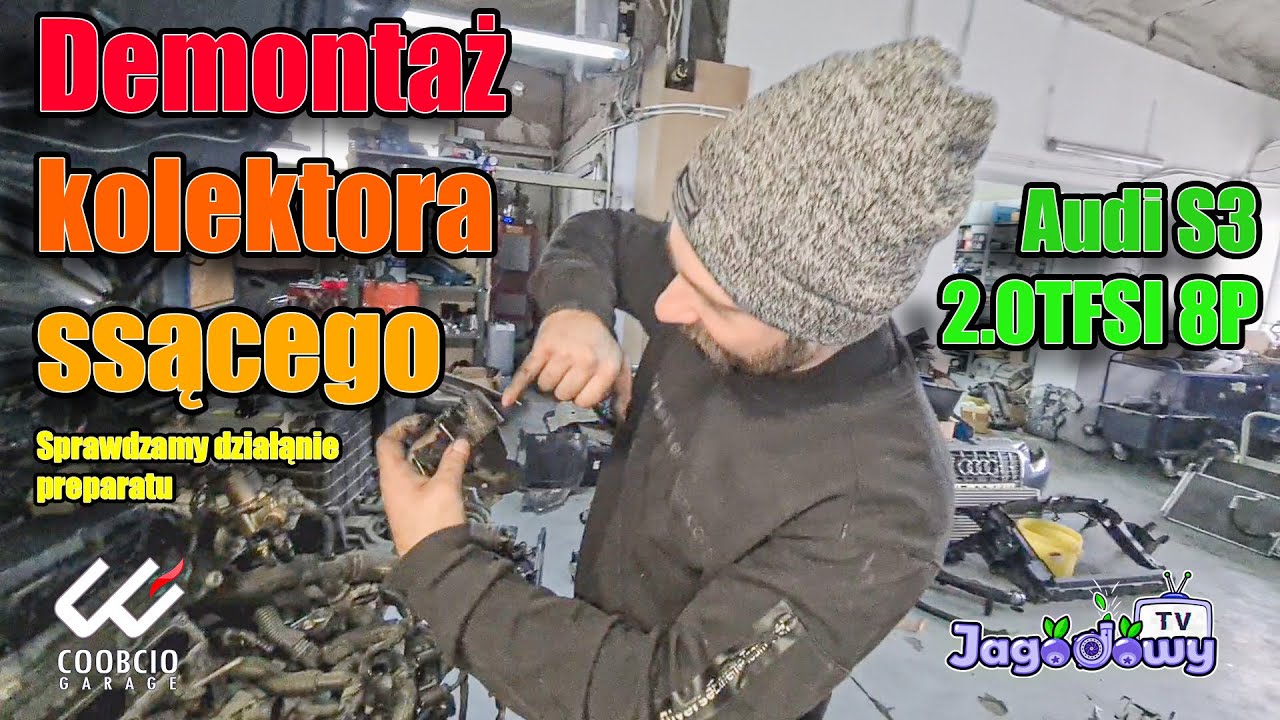 Coobcio Garage - demontaż kolektora ssącego 2.0TFSI