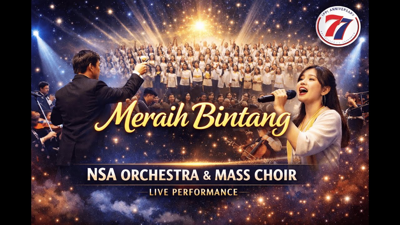 Meraih Bintang - Reaching for the Stars – Live Performance by NSA Orchestra & Mass Choir
