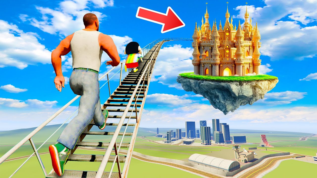 Shinchan and Franklin Found Stairway to Heaven in Indian Bike Driving 3D