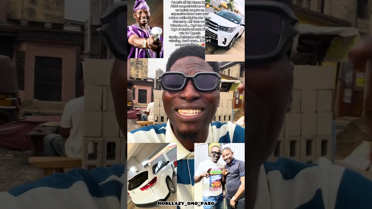 Congratulations as Tiri Leather obtained a white Highlander jeep from Germany… OGÓ ni Paso seh
