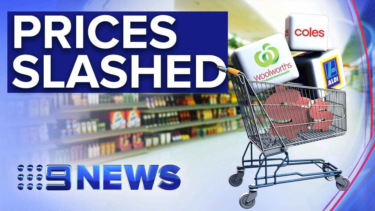 Supermarket war sees big brand price cuts | Nine News Australia