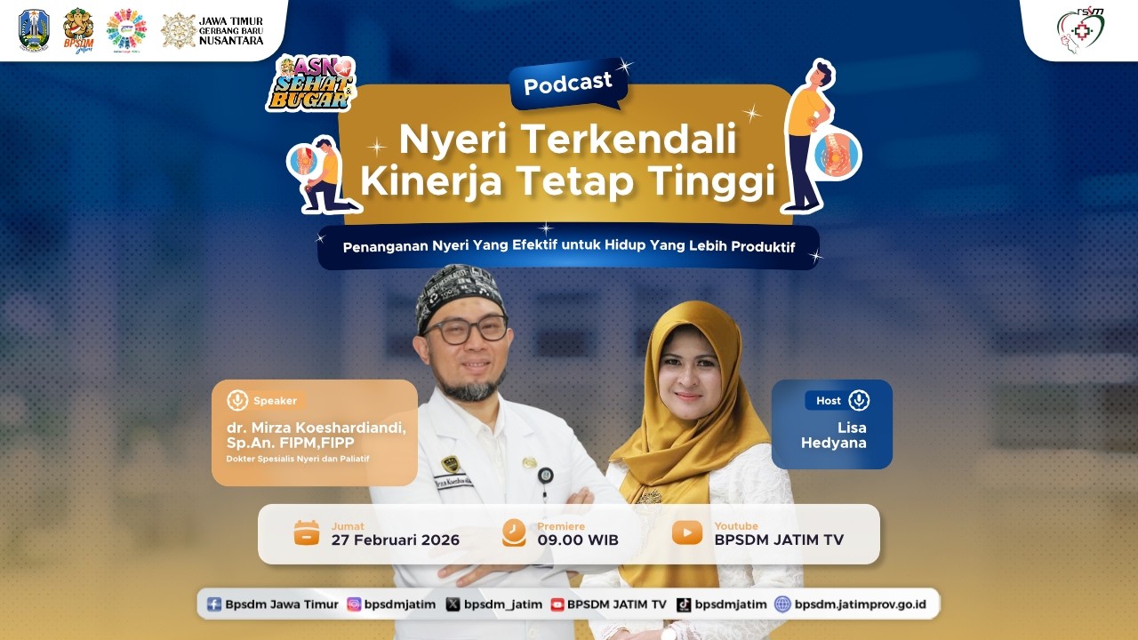 ASN Sehat dan Bugar 2026 - Nyeri Terkendali , Kinerja Tetap Tinggi