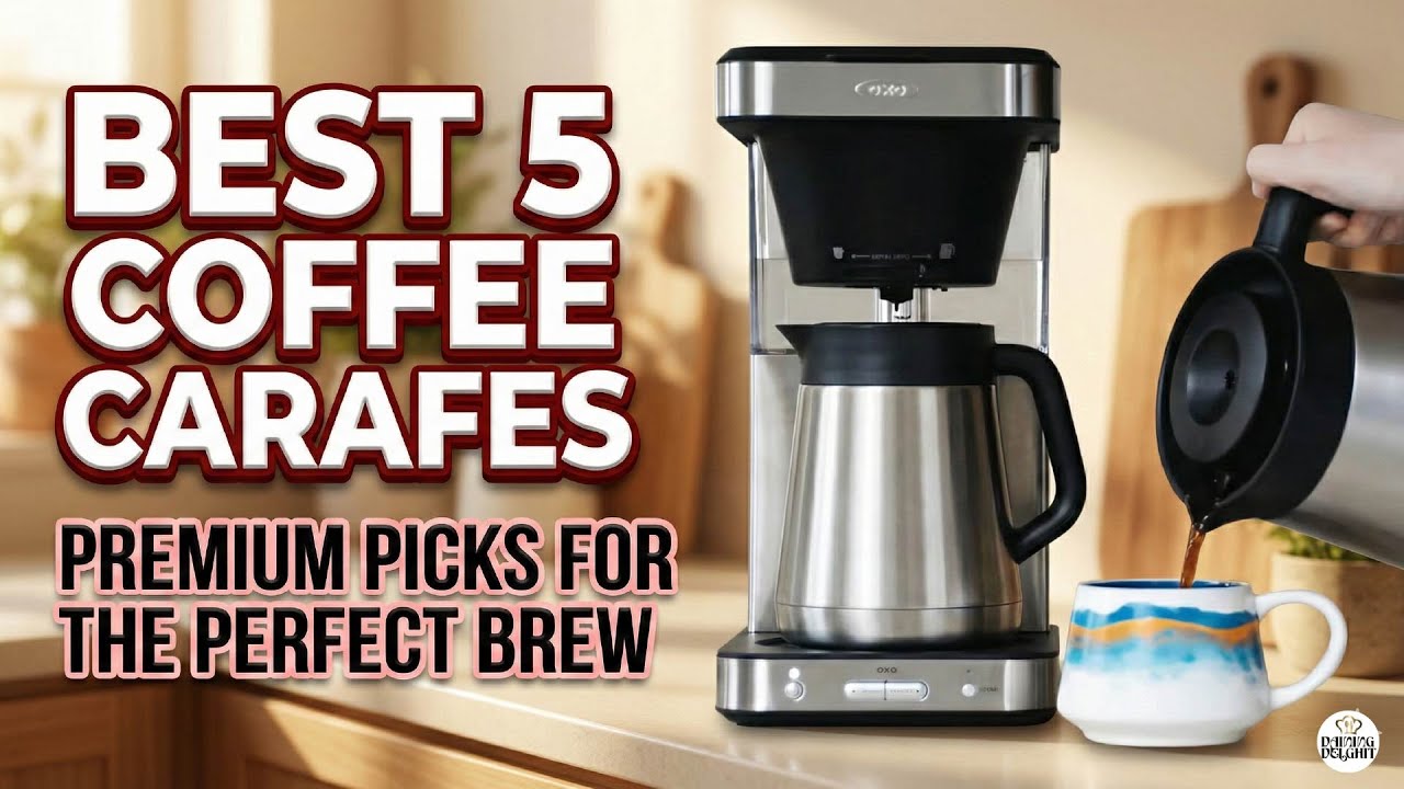 Best 5 Coffee Carafes 2026! ☕ Keep Your Coffee Hot For Hours | Dining Delights Review