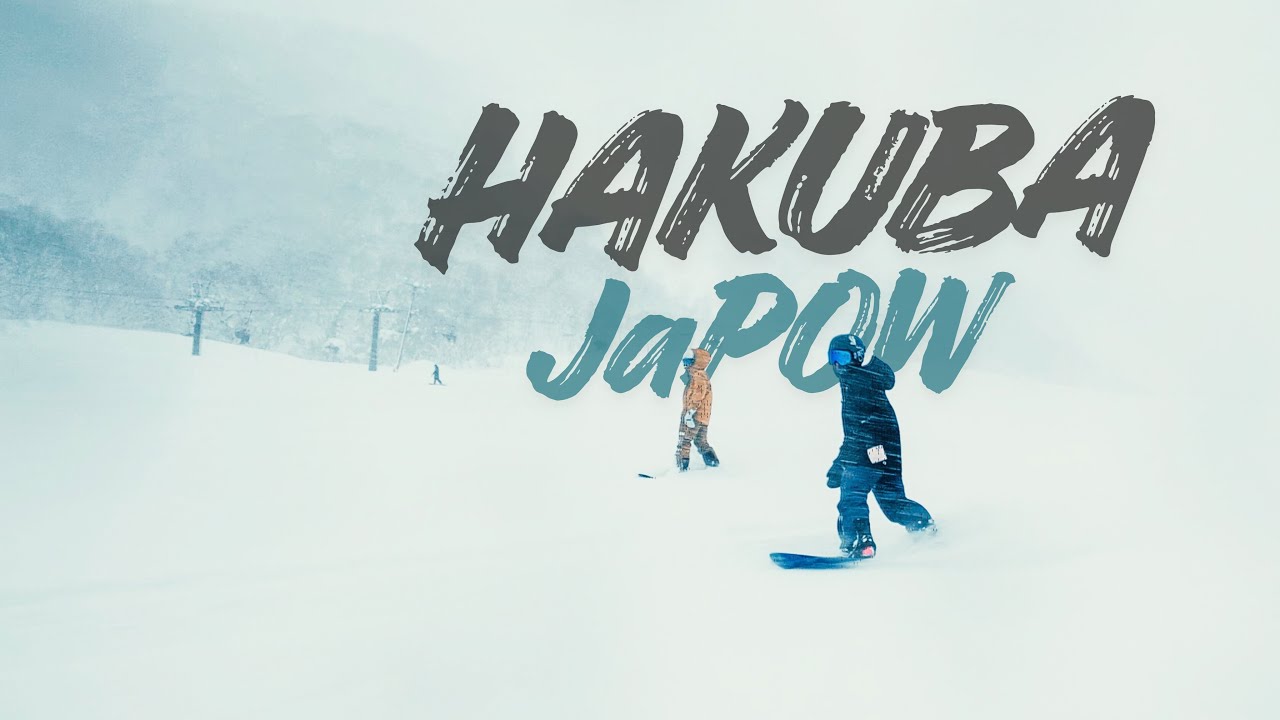 1.5 MIN of JaPOW - Snowboarding in Hakuba, Japan