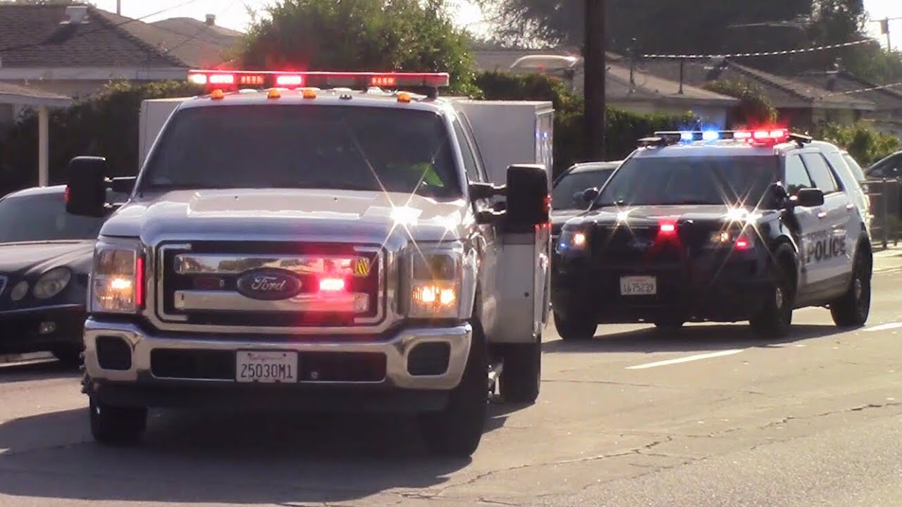 Torrance Fire & EMS Rescue 93, McCormick Amb. 601, McCormick Amb. Supervisor, & Torrance Police Dept