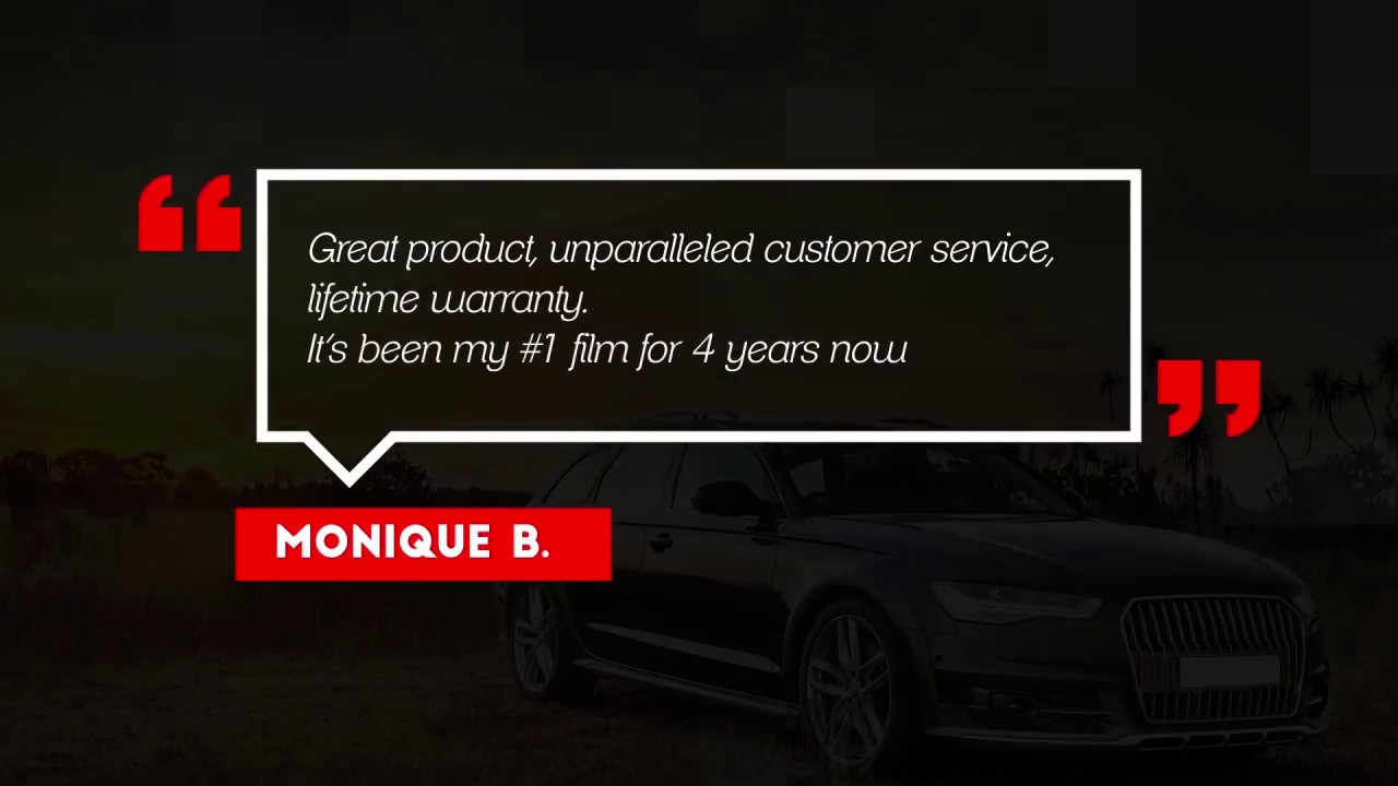 Global Window Films Customer Testimonials