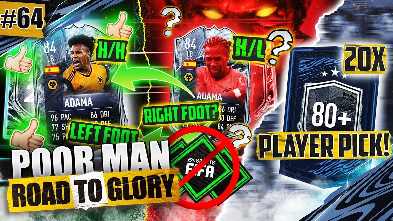 20x 80+ PLAYER PICKS! ADAMA TRAORE FREEZE IS INSANE!!!! - POOR MAN RTG #64 - FIFA 21 Ultimate Team
