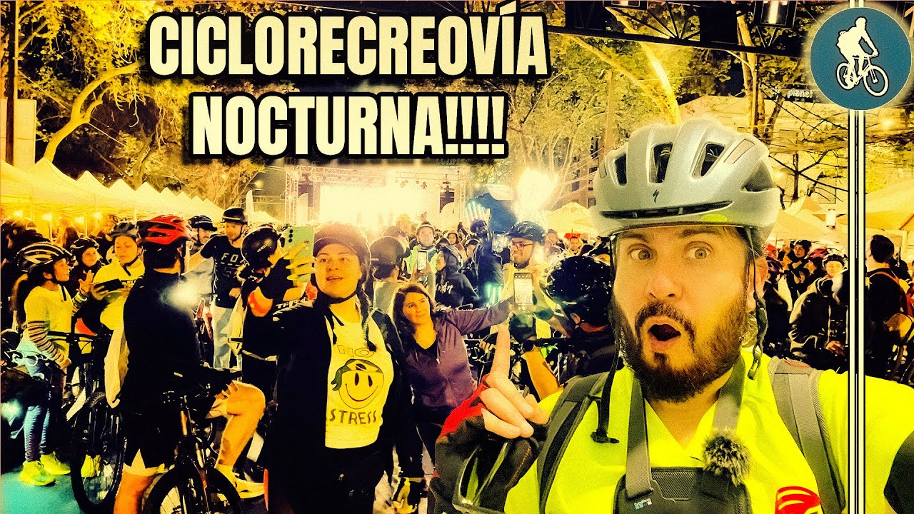 De noche en la Bici!!!!
