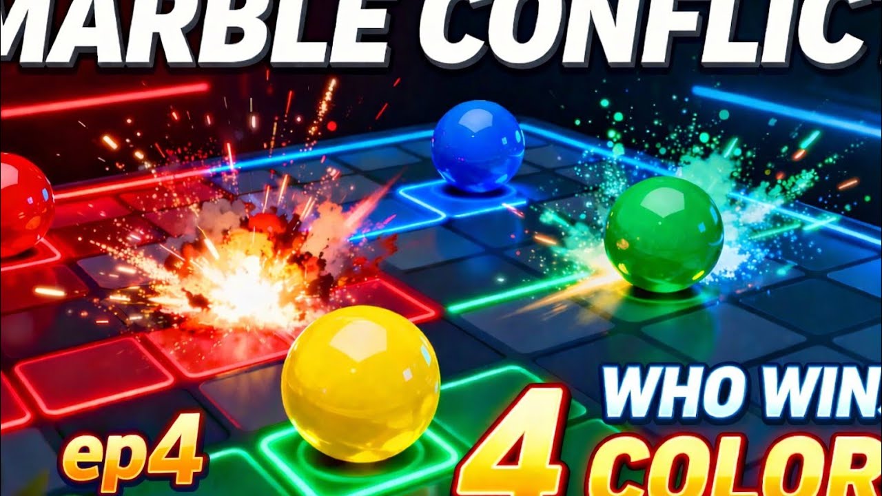 Multiply or Release - Marble Conflict in Algodoo ep. 4