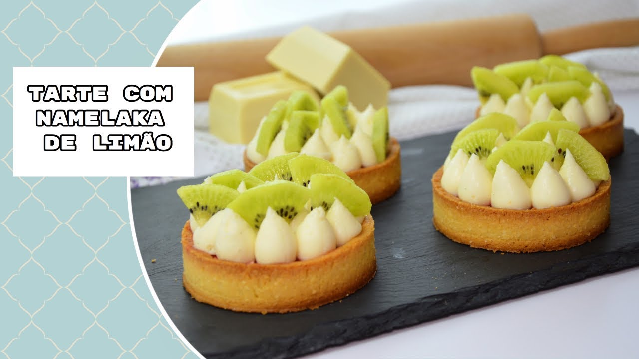 TARTE com NAMELAKA DE LIMAO (Fresca e saborosa)