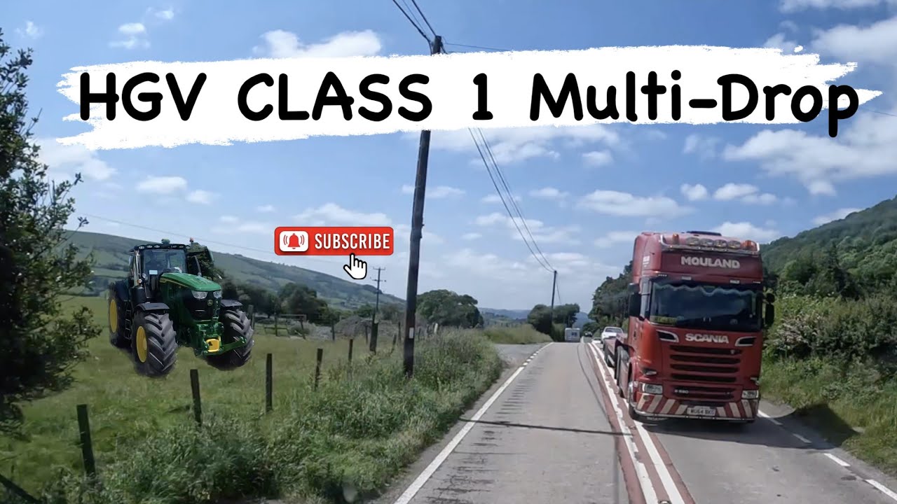 HGV CLASS 1 MULTI-DROP DELIVERY IN UK | ENGLAND PUNJABI TRUCK DRIVER | UK TRUCK LIFE |