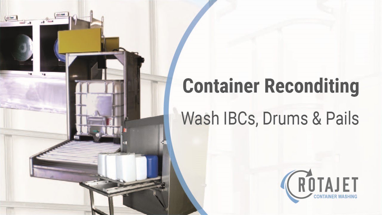 Drum Washing Machinery | Wash IBCs and Drums | Reconditioning Range