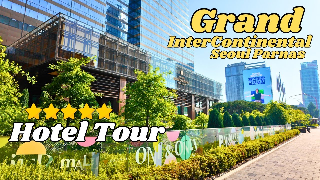Worth It? Inside the Grand InterContinental Seoul Parnas Gangnam Hotel FULL TOUR!