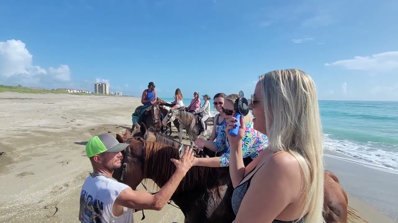 Horseback Riding Hutchinson Island 07 14 24