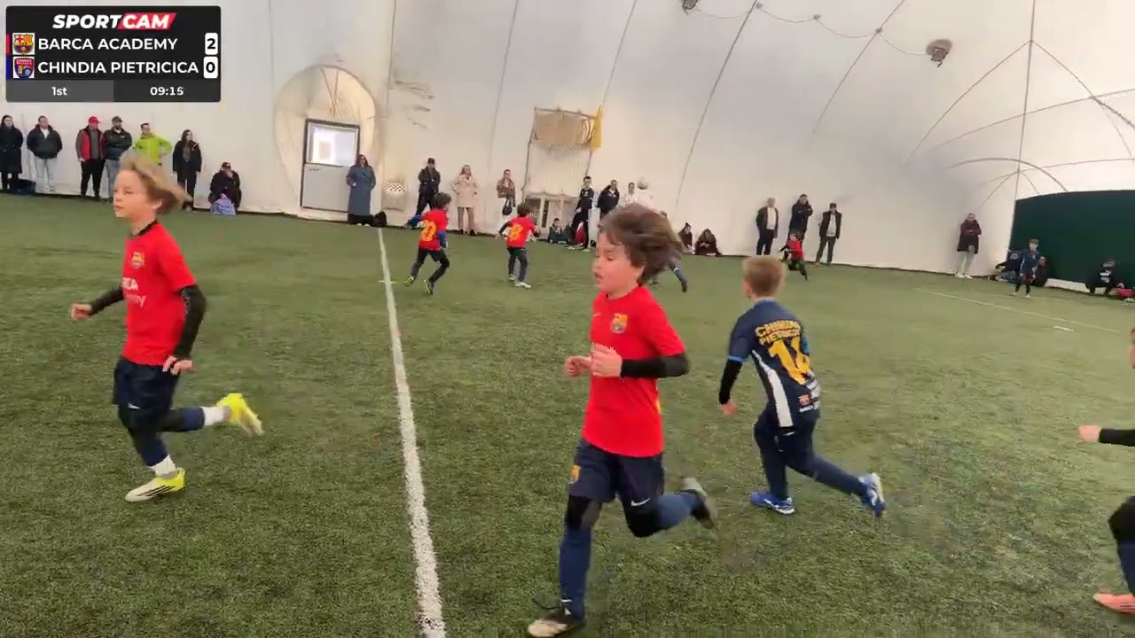 Barca Academy RO - Chindia Pietricica Albastru - Pietricica Youth Cup 2018 - prima repriza
