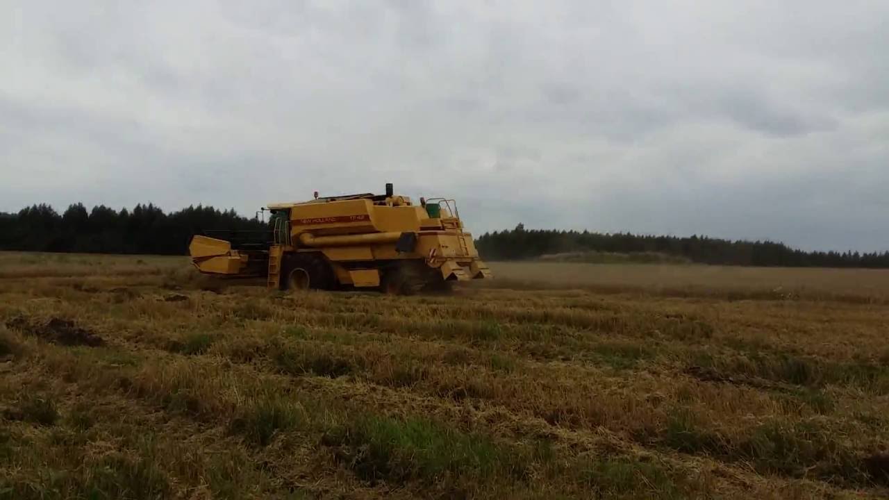 New Holland TF 42 stuck in mud