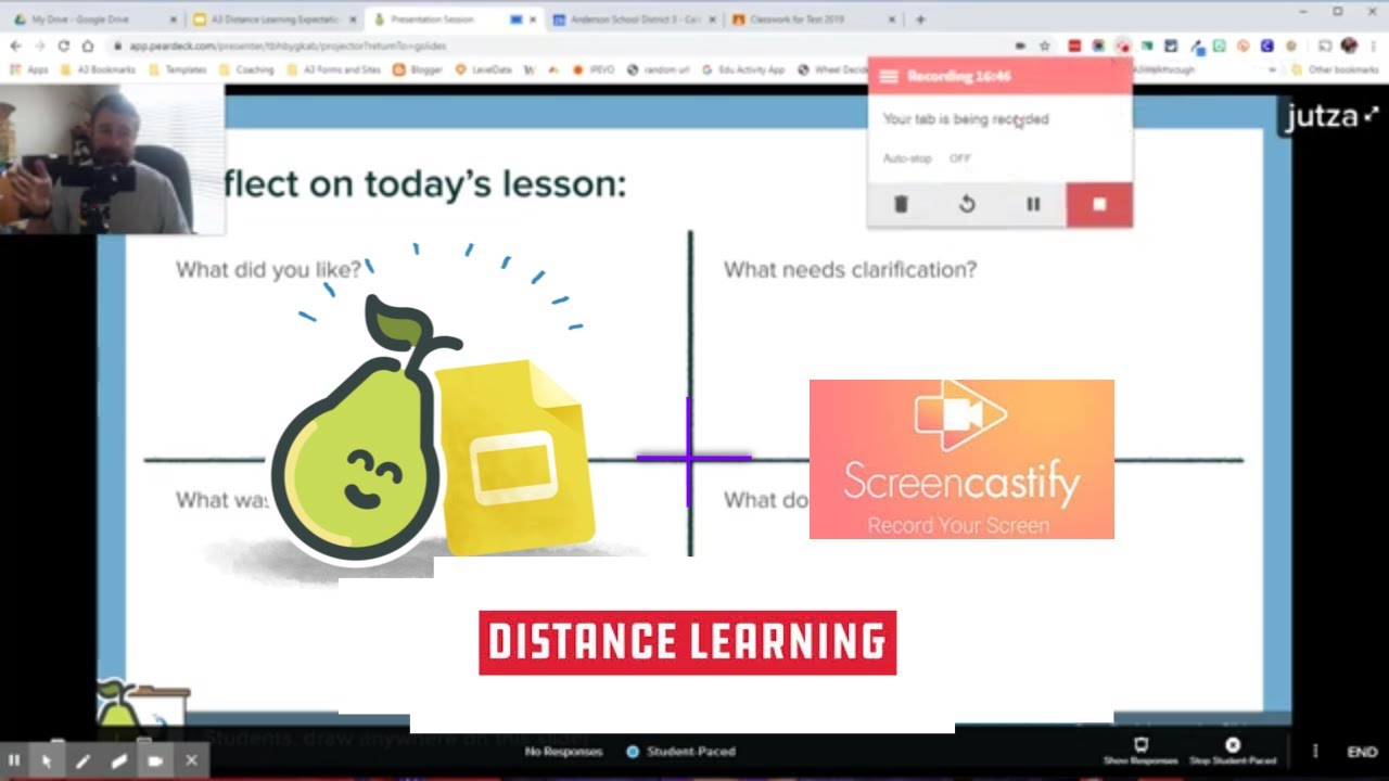 App Smash Pear Deck with Screencastify for Distance Learning
