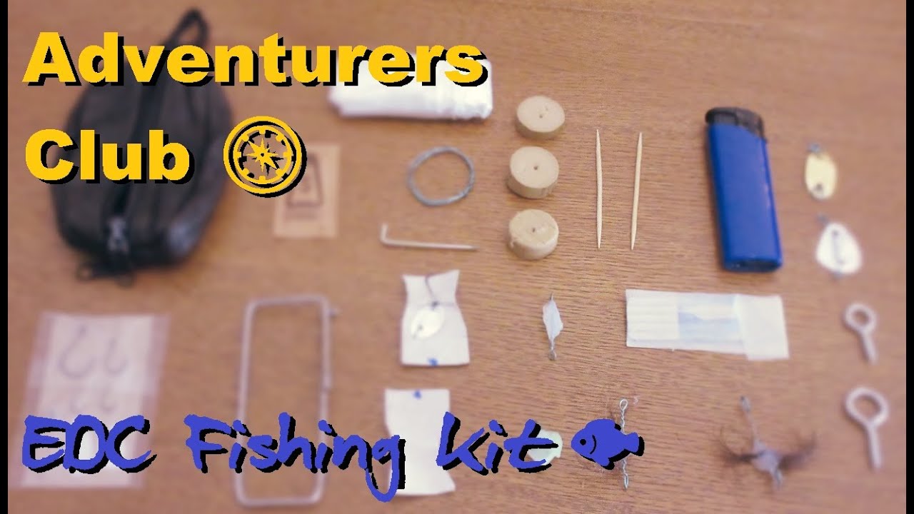 Adventurers Club 🧭 EDC Pocket Fishing Kit DIY