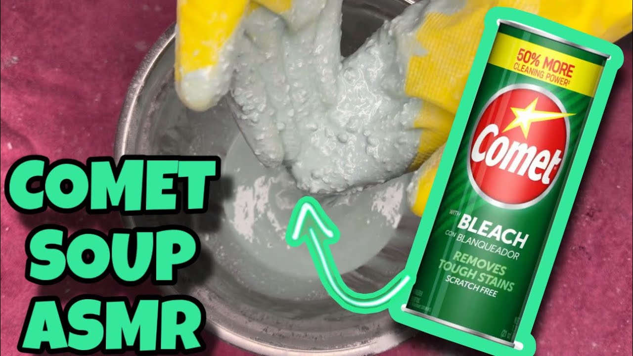 Comet Powder Soup ASMR 🧼 