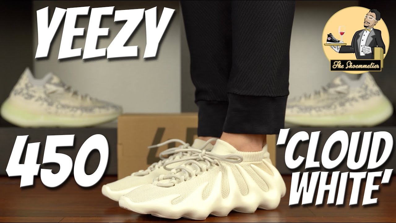 I told myself I WASN'T gonna buy these shoes! • adidas Yeezy 450 'Cloud White'