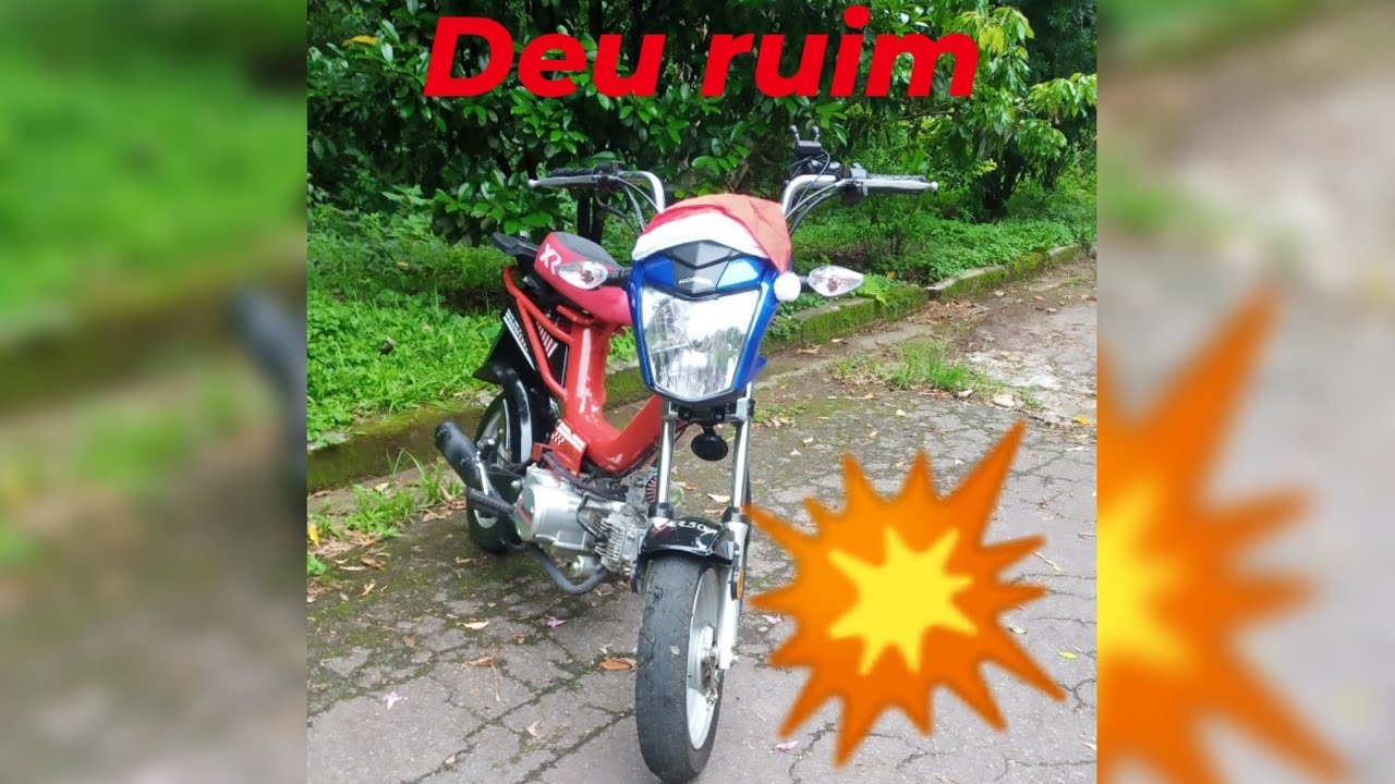 ROLE DE NATAL FUNDIU O MOTOR DA MOBILETE !!!
