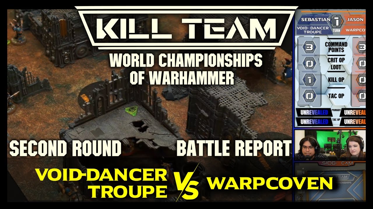 World Championships of Warhammer: Kill Team Battle Report: Void-Dancer Troupe vs Warpcoven : Round 2