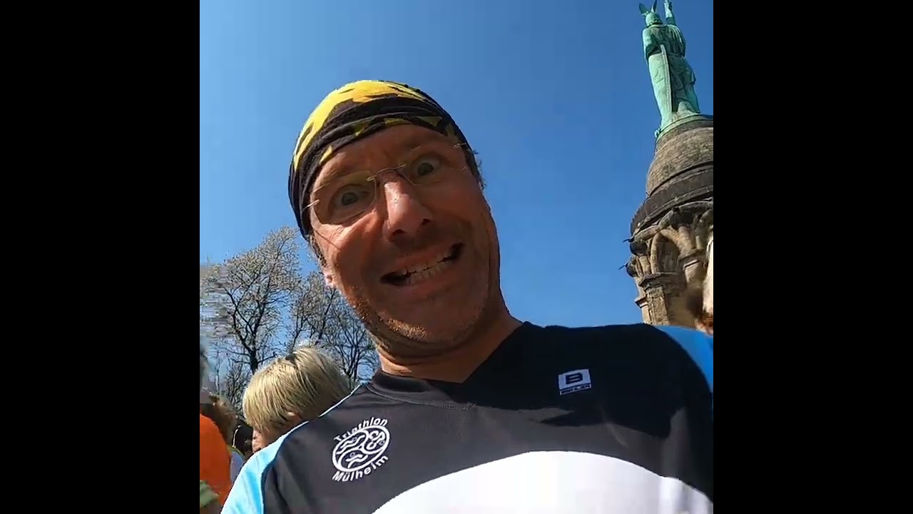 Hermannslauf in 3 Minuten.