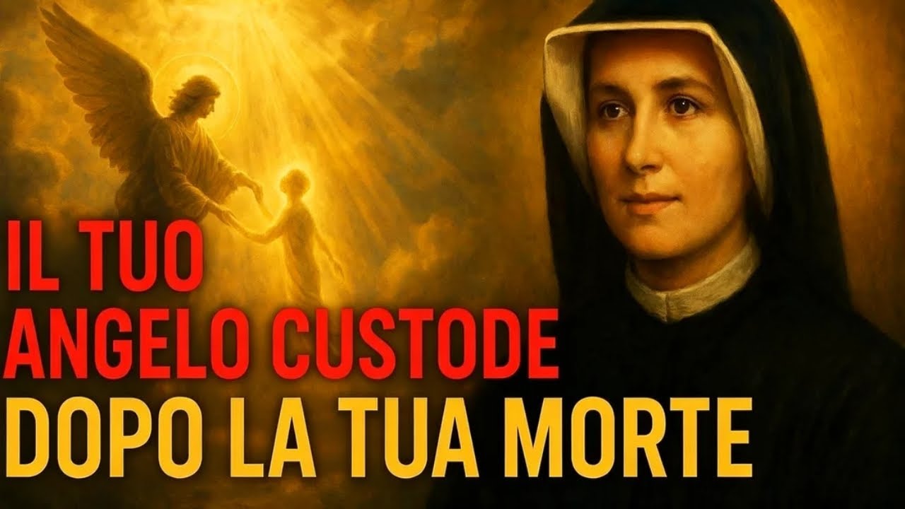 Santa Faustina lo vide: cosa fa il tuo angelo custode nei momenti dopo la morte