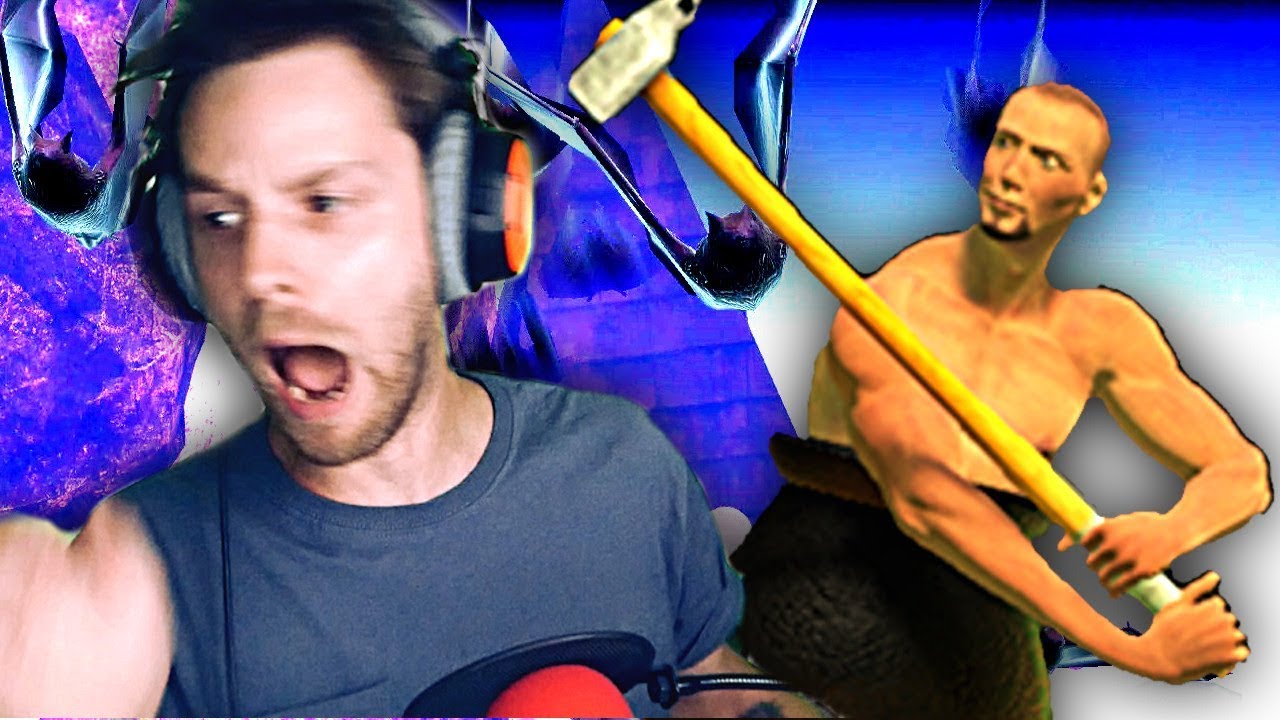 JUMPSCARES?! | Getting Over It With Bennett Foddy Gameplay [Part 4]