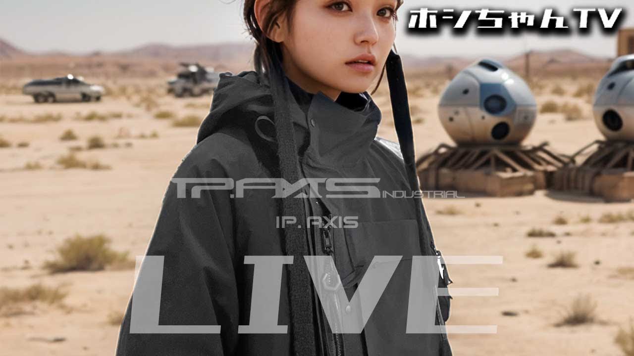 本日, 22:15頃より🛒CHのお時間です！【 IP-AXIS STUDIO 】アイテム紹介ライヴです！宜しくお願い致します🙇‍♂️