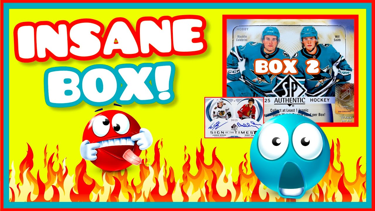 SZALONE! 2024-25 SP Authentic Hockey Hobby Box Break #2 (2025)