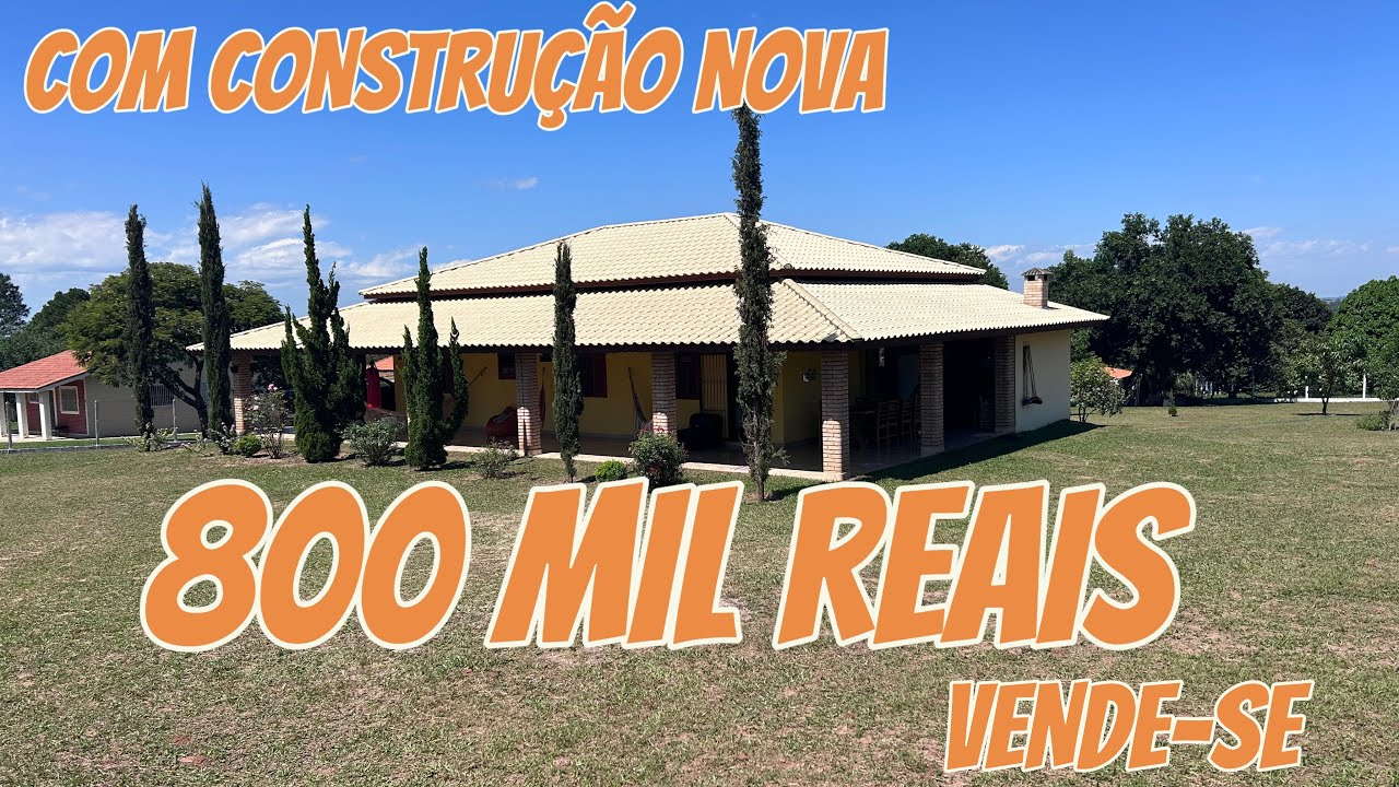 ✅VENDIDA✅CHÁCARA DE 5.700 M2 COM CONSTRUÇÃO NOVA, A VENDA NO BAIRRO ALPES DAS ÁGUAS EM SÃO PEDRO(SP)