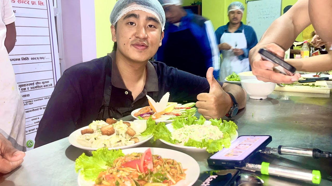 Not Just Greens, Salad That Wows! 4 Types of Salad चारवटा फरक-फरक सलादहरू बनाउने तरिका Practical 13