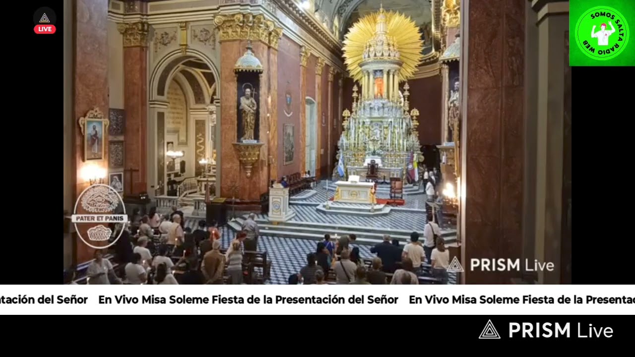Misa Solemne Fiesta de la Presentación del Señor Lunes 02/02